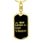 Giant Schnauzer v2 - Luxury Dog Tag Keychain