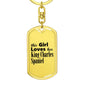 King Charles Spaniel - Luxury Dog Tag Keychain
