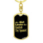English Toy Spaniel v2 - Luxury Dog Tag Keychain