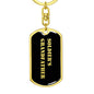 Soldier's Grandfather v2 - Luxury Dog Tag Keychain