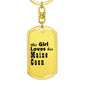 Maine Coon - Luxury Dog Tag Keychain