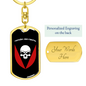 72nd Mechanized Brigade (Ukraine) v3 - Luxury Dog Tag Keychain