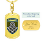 59th Motorized Infantry Brigade (Ukraine) - Luxury Dog Tag Keychain