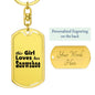 Snowshoe - Luxury Dog Tag Keychain