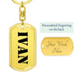 Ivan - Luxury Dog Tag Keychain
