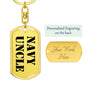 Navy Uncle - Luxury Dog Tag Keychain