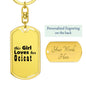 Ocicat - Luxury Dog Tag Keychain