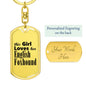 English Foxhound - Luxury Dog Tag Keychain
