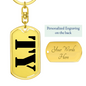 Ty - Luxury Dog Tag Keychain