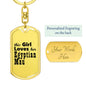Egyptian Mau - Luxury Dog Tag Keychain