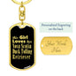 Nova Scotia Duck Tolling Retriever v2 - Luxury Dog Tag Keychain