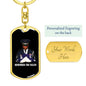 Remember The Fallen - Luxury Dog Tag Keychain