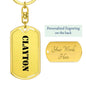 Clayton - Luxury Dog Tag Keychain