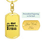 Birman - Luxury Dog Tag Keychain