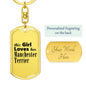 Manchester Terrier - Luxury Dog Tag Keychain