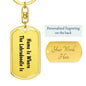 Labradoodle's Home - Luxury Dog Tag Keychain