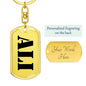 Ali - Luxury Dog Tag Keychain