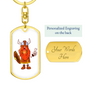 Viking 03 - Luxury Dog Tag Keychain