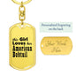 American Bobtail - Luxury Dog Tag Keychain