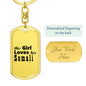 Somali - Luxury Dog Tag Keychain
