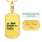 Collie - Luxury Dog Tag Keychain