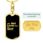 Boxer v2 - Luxury Dog Tag Keychain