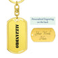 Alejandro - Luxury Dog Tag Keychain