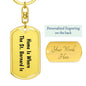 St. Bernard's Home - Luxury Dog Tag Keychain