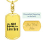 Löwchen - Luxury Dog Tag Keychain