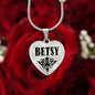 Betsy v01 - Heart Pendant Luxury Necklace