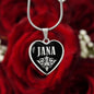 Jana v02 - Heart Pendant Luxury Necklace