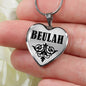 Beulah v01 - Heart Pendant Luxury Necklace