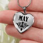 May v01 - Heart Pendant Luxury Necklace