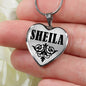 Sheila v01 - Heart Pendant Luxury Necklace
