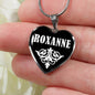Roxanne v02 - Heart Pendant Luxury Necklace