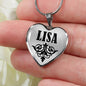 Lisa v01 - Heart Pendant Luxury Necklace