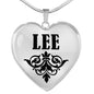 Lee v01 - Heart Pendant Luxury Necklace