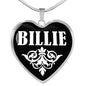 Billie v02 - Heart Pendant Luxury Necklace
