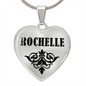 Rochelle v01 - Heart Pendant Luxury Necklace