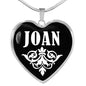 Joan v02 - Heart Pendant Luxury Necklace