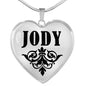 Jody v01 - Heart Pendant Luxury Necklace