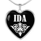 Ida v02 - Heart Pendant Luxury Necklace