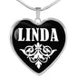 Linda v02 - Heart Pendant Luxury Necklace