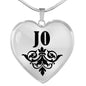 Jo v01 - Heart Pendant Luxury Necklace