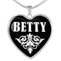 Betty v02 - Heart Pendant Luxury Necklace