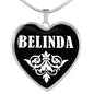 Belinda v02 - Heart Pendant Luxury Necklace