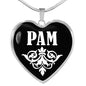 Pam v02 - Heart Pendant Luxury Necklace