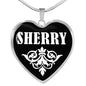 Sherry v02 - Heart Pendant Luxury Necklace