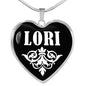 Lori v02 - Heart Pendant Luxury Necklace