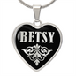 Betsy v02 - Heart Pendant Luxury Necklace